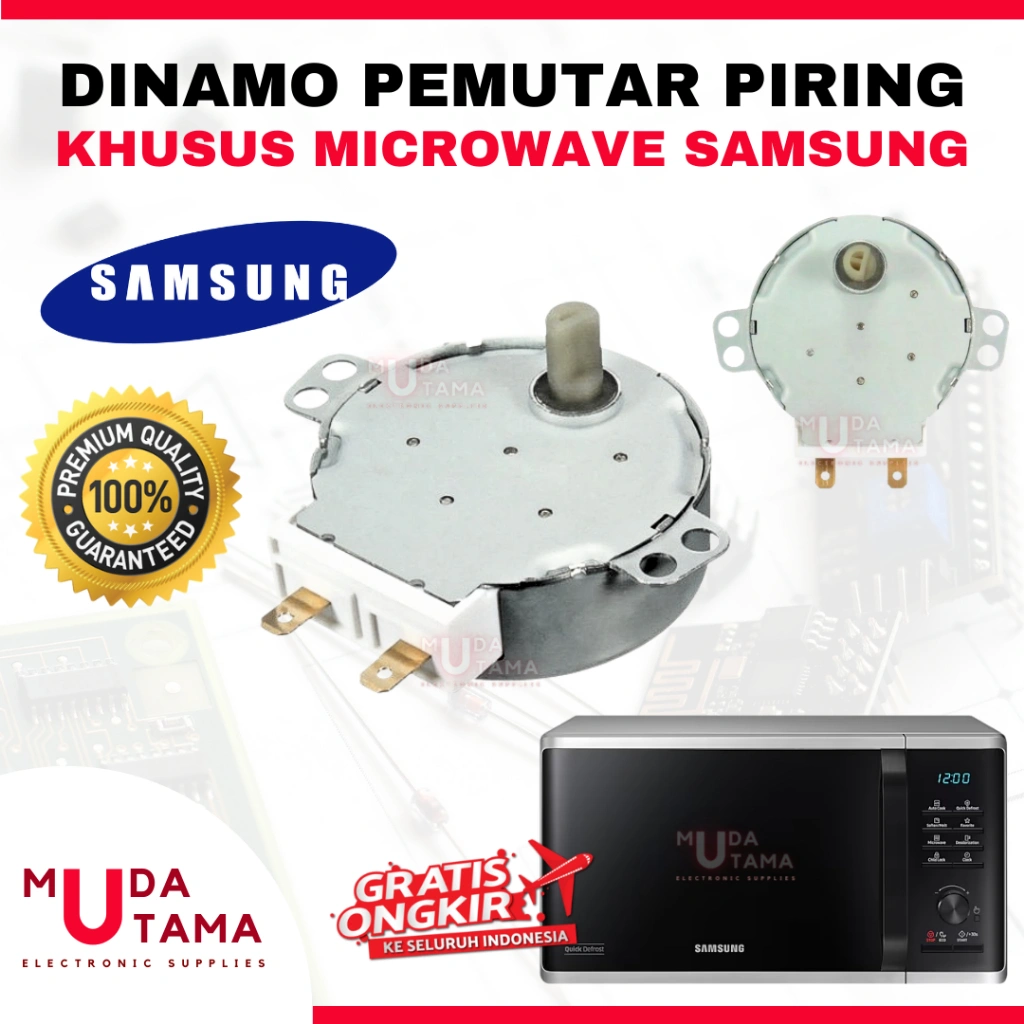 DINAMO PEMUTAR PIRING MICROWAVE SAMSUNG | PUTARAN PIRING MICROWAVE SAMSUNG | MOTOR PEMUTAR PIRING SAMSUNG | DINAMO MICROWAVE SAMSUNG | MOTOR MICROWAVE SAMSUNG | SYNCHRONOUS MOTOR MICROWAVE SAMSUNG
