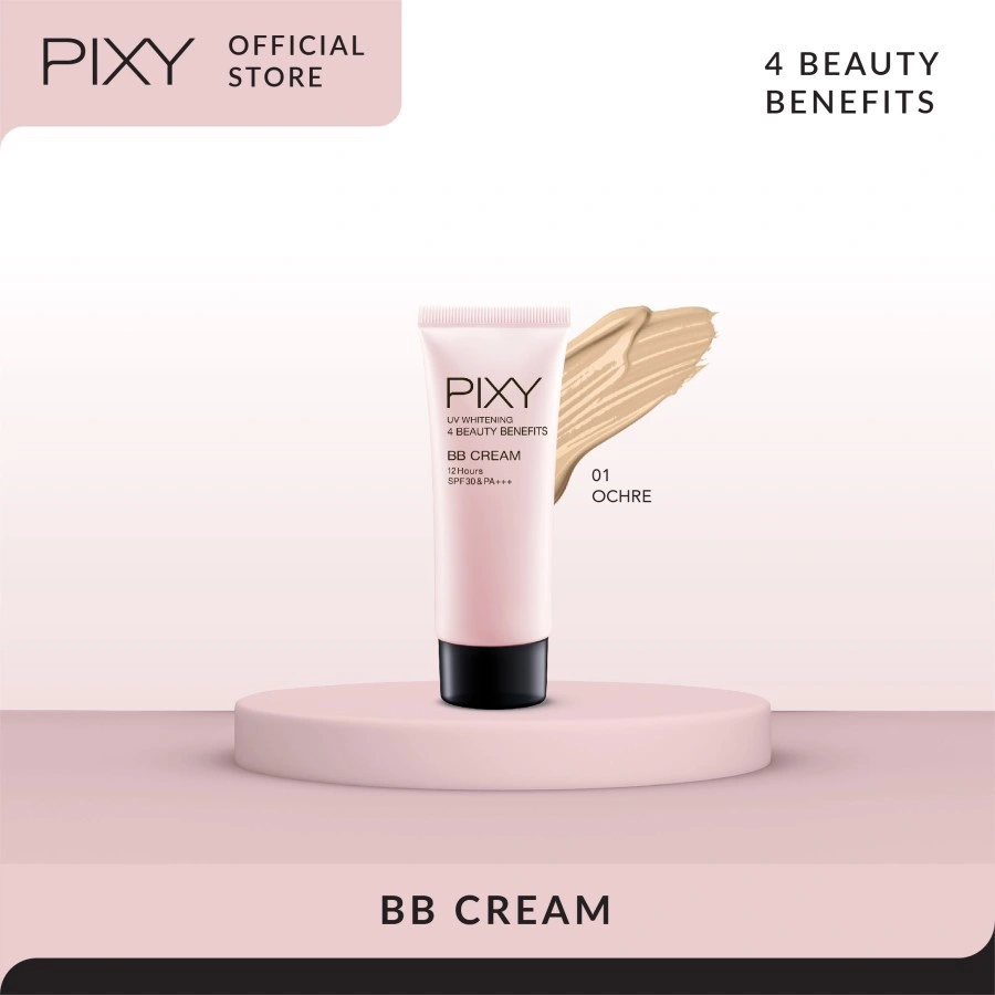 PIXY Uv Whitening BB Cream 4 Beauty Benefits 01 Ochre