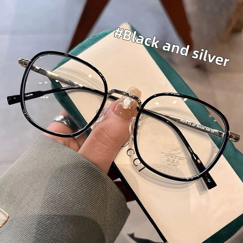 Kacamata Minus Fashion Korea Anti Blue Light anti Radiasi Smartphone dan Laptop Model Cat Eye Zhijing 7759