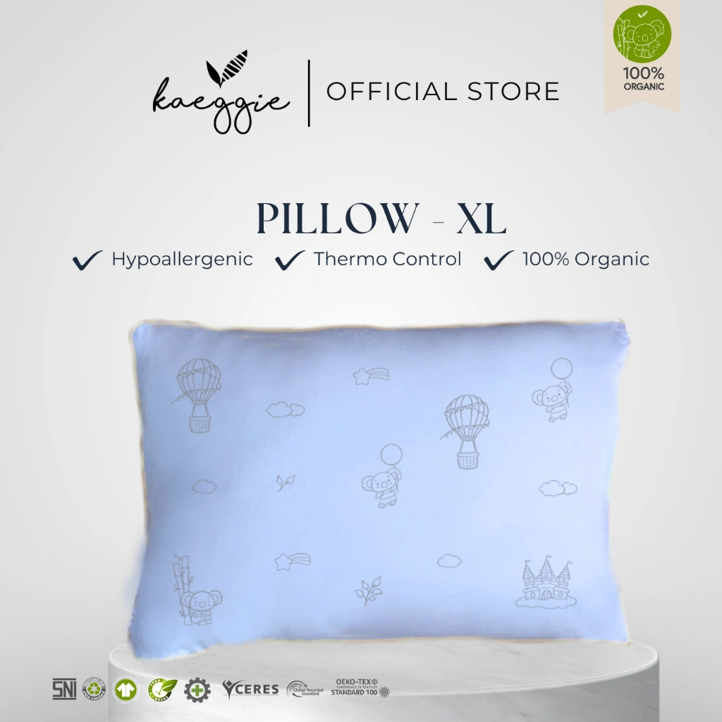 KAEGGIE - Signature Pillow Size Extra Large (XL) - Bantal Bayi Anak