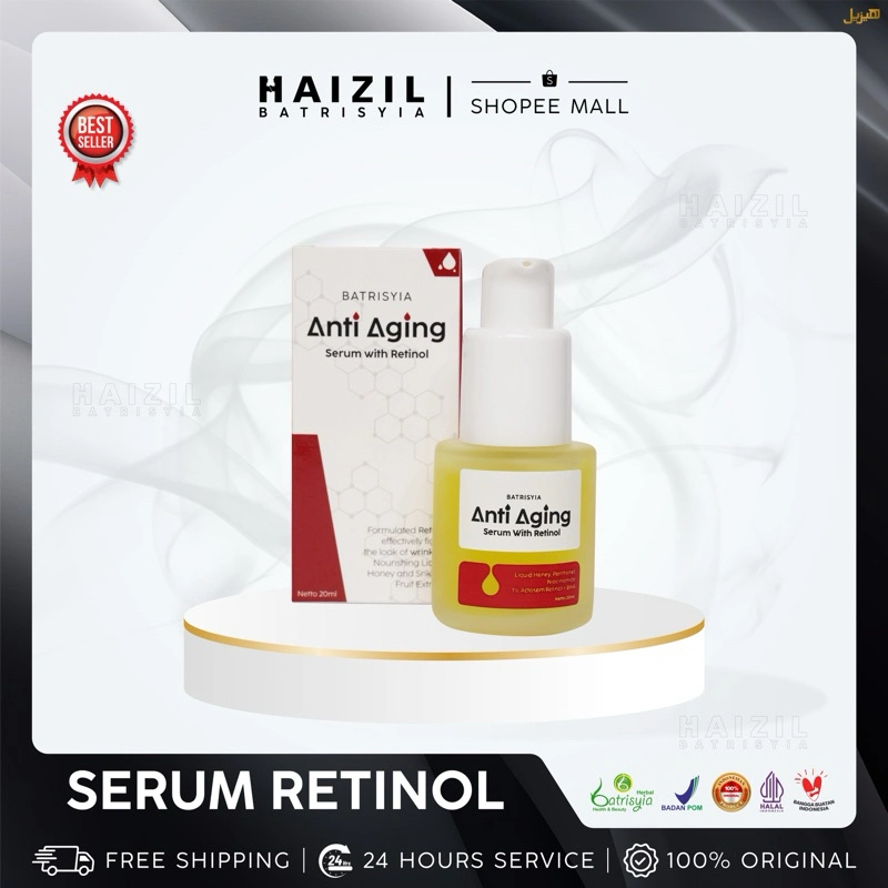 BATRISYIA - Anti Aging Serum Retinol 20ml | ED Panjang