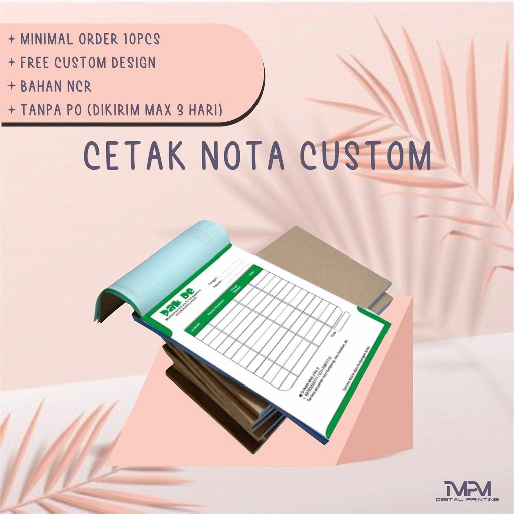 Nota Warna 1 Folio Custom