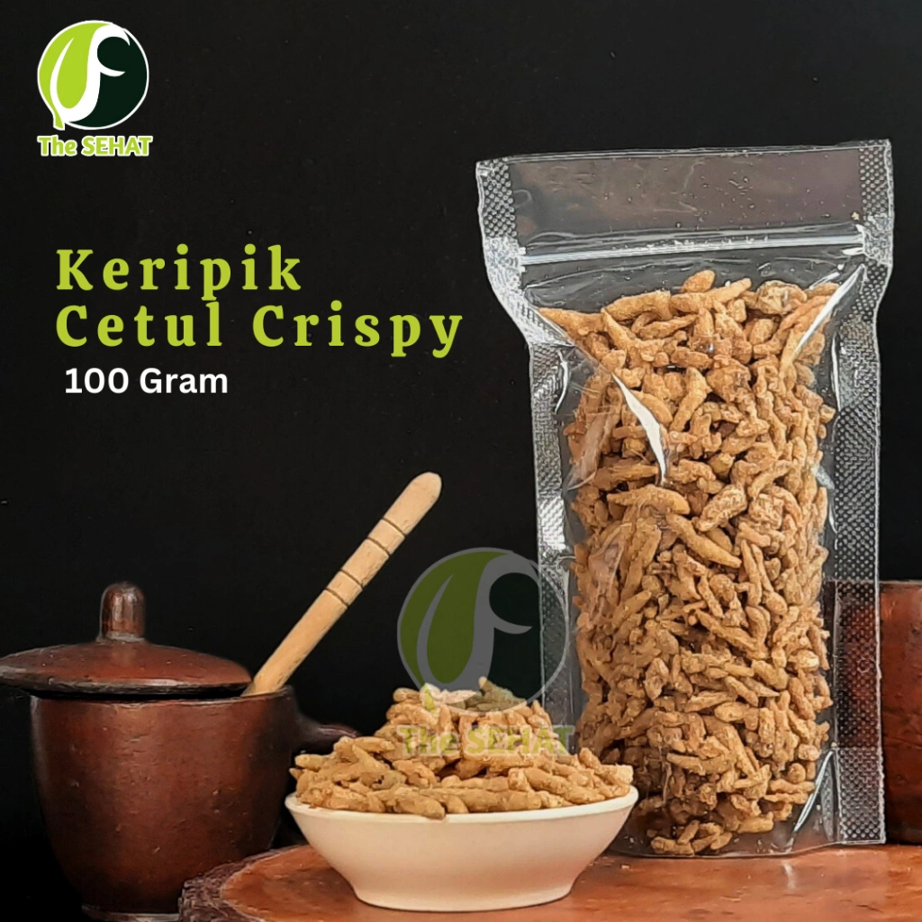 TheSehat Cemilan Gurih Cetul Crispy Keripik Ikan Baby Fish Frispy 100gr