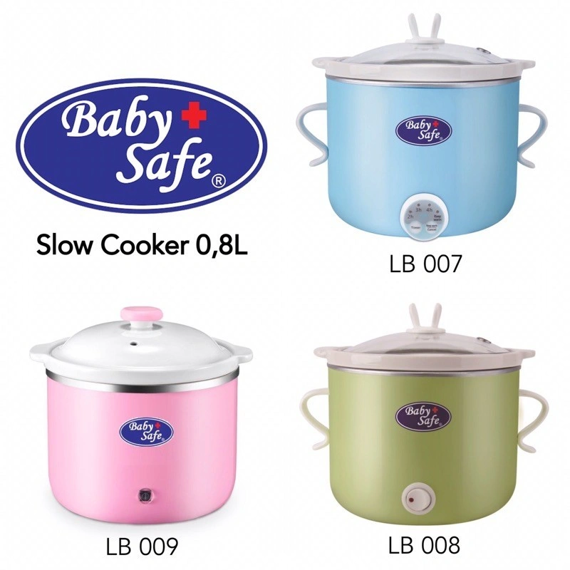 Baby Safe Slow Cooker Alat Masak Menghangatkan Makanan MPASI Bayi Babysafe
