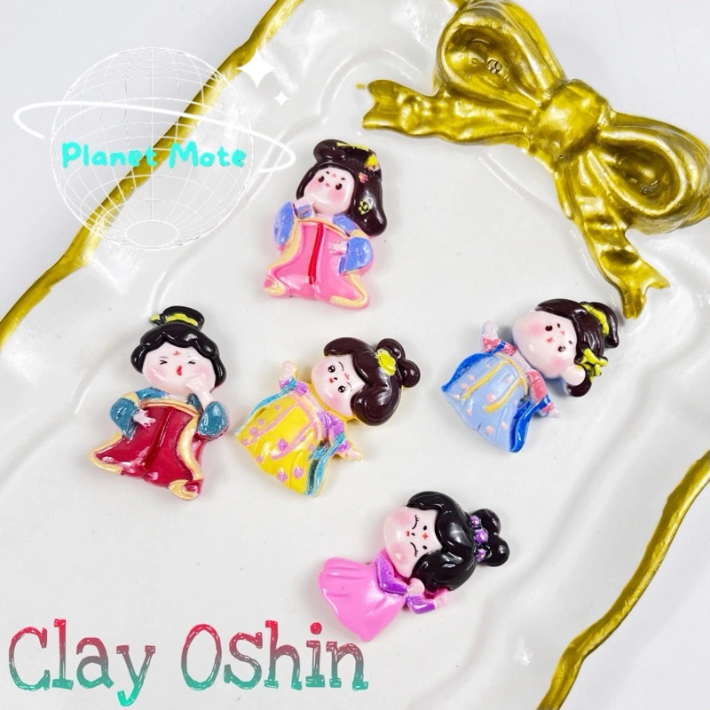Resin Clay Karakter Glossy Oshin Premium (10 pcs)