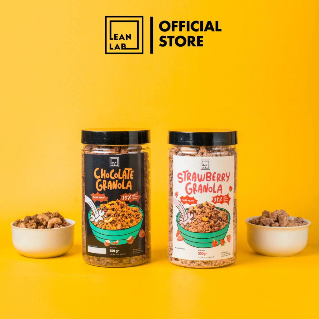 Lean Lab Double Granola 500gr x2