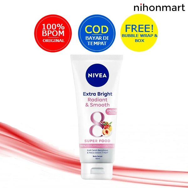 Nivea Extra Bright Radiant & Smooth Body Serum 180ml