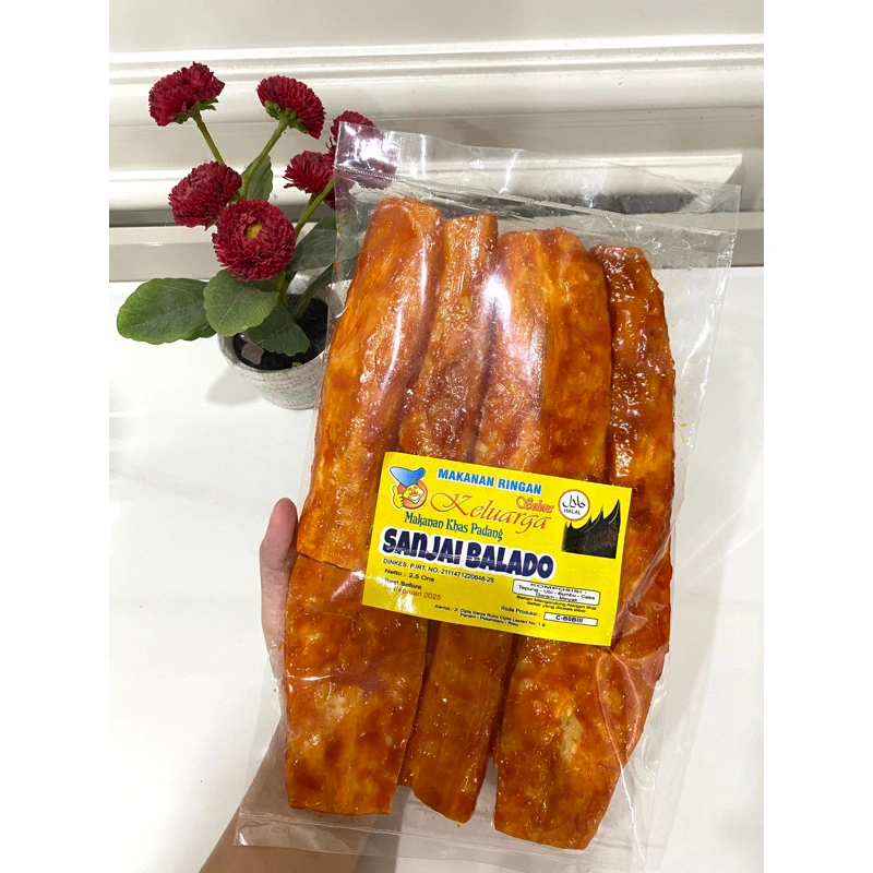 KERIPIK SANJAI BALADO PANJAAANG KHAS SUMATERA BARAT | SNACK SELERA KELUARGA PEKANBARU