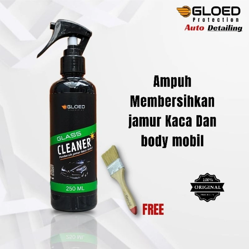 Gloed glass Cleaner/ Pembersih jamur kaca dan body mobil 250 ml