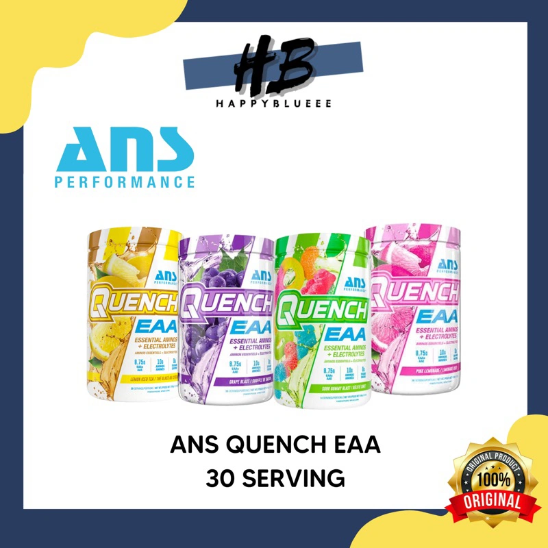 ANS QUENCH EAA BCAA ELECTROLYTES 30 SERVING