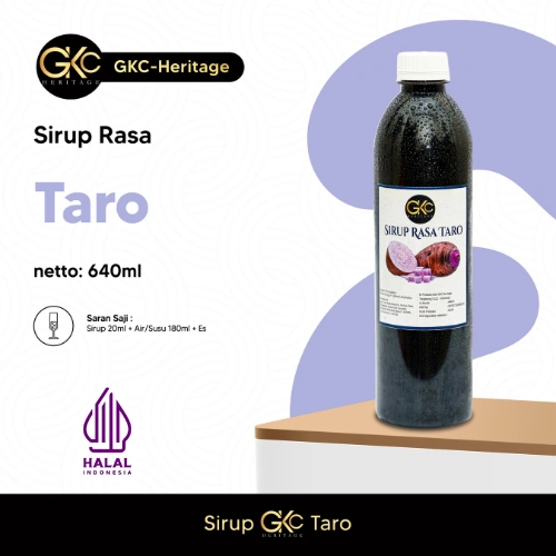 Sirup GKC Taro 640ml Syrup Minuman kekinian