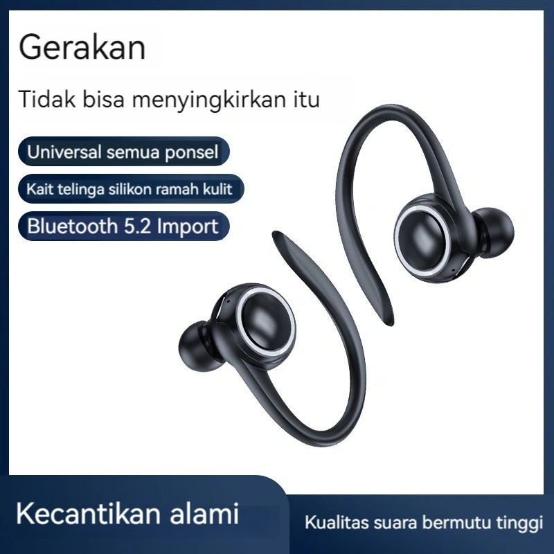 Sport Wireless 8D Headset Bass Stereo Bluetooth Earphone With Microphone Business