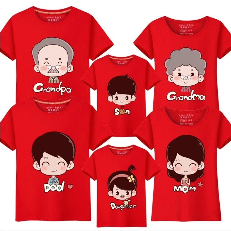 Herlin Collection-Kaos dan Jumper Couple Karakter Anggota Keluarga-Kaos anak dan dewasa
