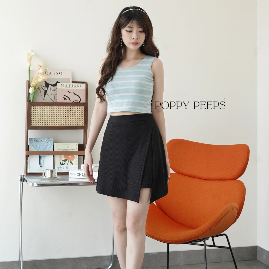 [ Poppypeeps ] MADELINE SKORT / Rok Celana Wanita