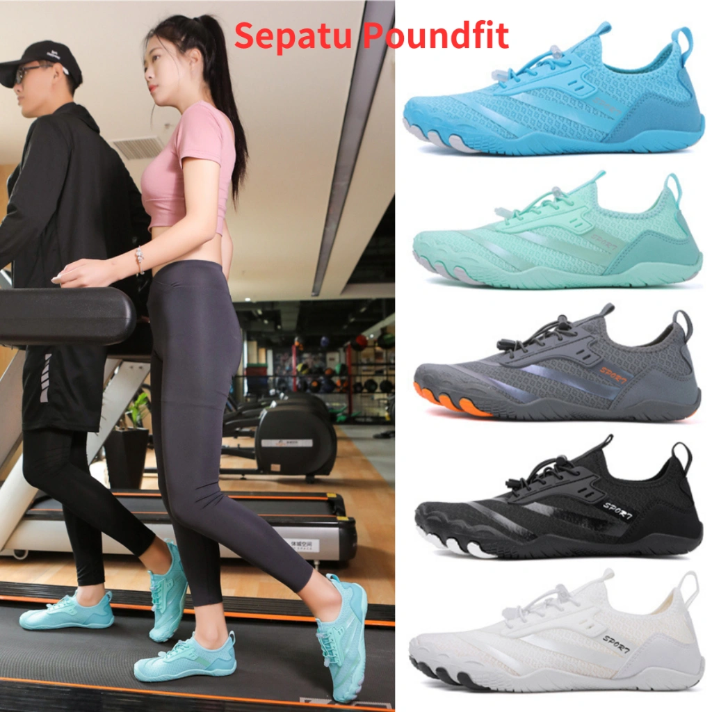 Sepatu Poundfit Sepatu Pilates Sepatu Yogai Pria Dan Wanita Sepatu Wading Sepatu Hiking Sepatu Sepeda Sepatu Air  Water Shoes Sepatu Renang Sepatu Pantai