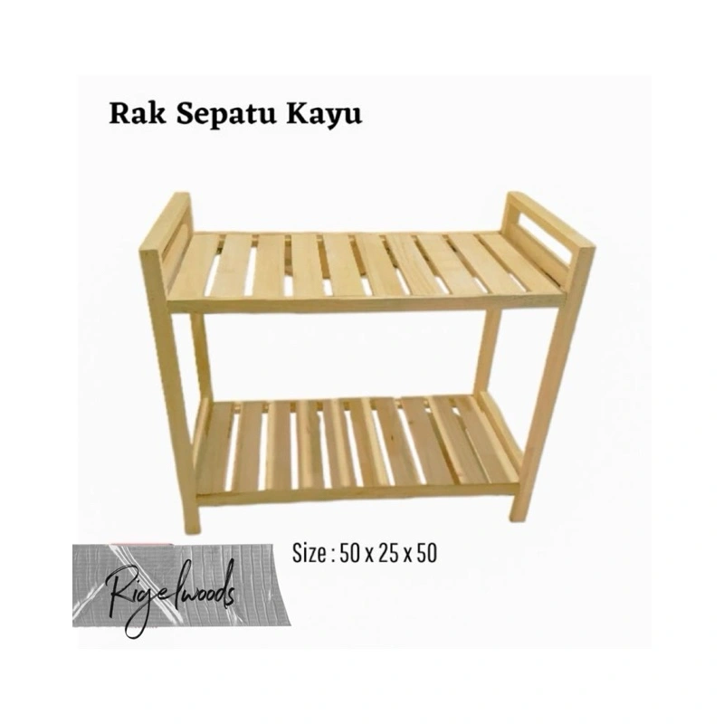 rak sepatu kayu | rak kayu serbaguna