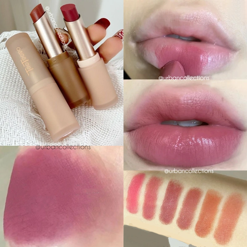 TOOT DODO Lipstick Matte Lipstick Korea Velvet Lipstick Nude Color Nude Lipstick Lip Glaze 6 Warna Nude Lipstik Korean Lipstick