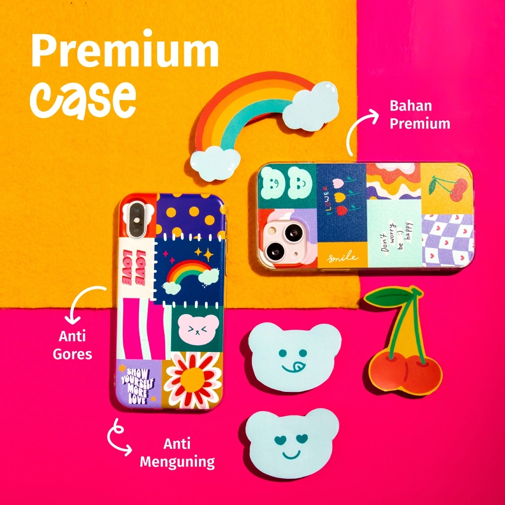 Paddy Premium Case - Casing Custom Semua Tipe HP Bebas Gambar Lucu