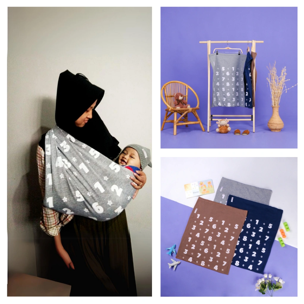 Gendongan Bayi Sling Carrier Perlengkapan Traveling Bayi