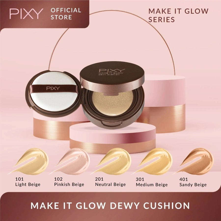 PIXY Make It Glow Dewy Cushion Full and Refill P X 06