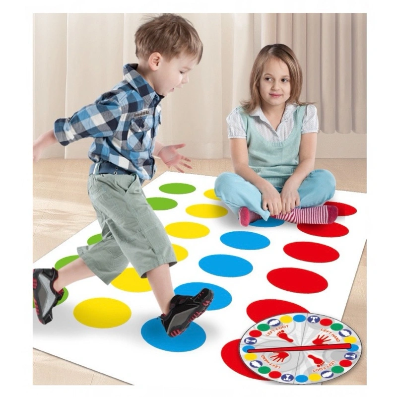 Twister Game Big Size/Mainan Edukasi Anak/Education Toys/Family Game/Kids Game/Cafe Game