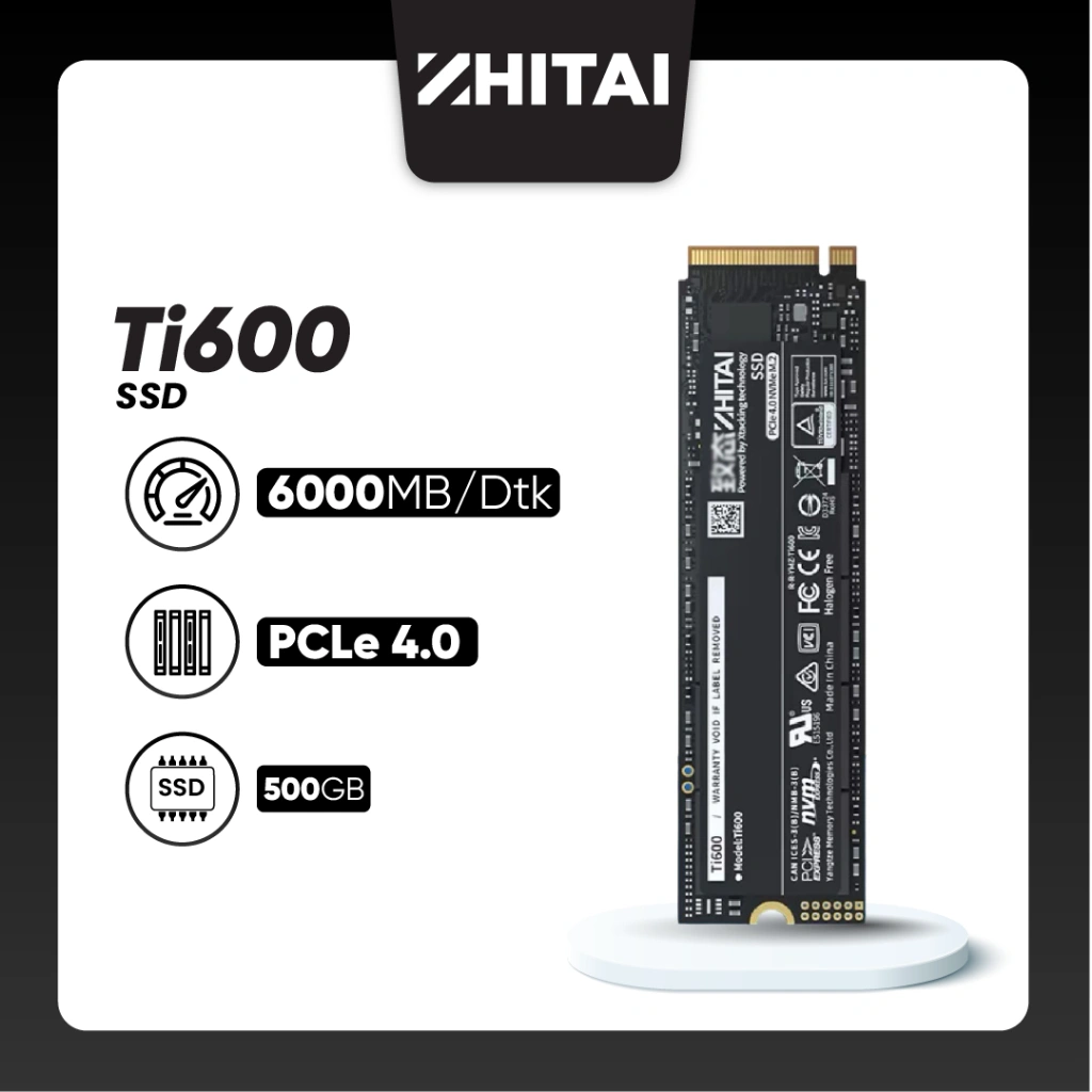 ZHITAI SSD Ti600 500GB Solid State Drive SSD Laptop M.2 500GB M2 ssd m.2 nvme notebook