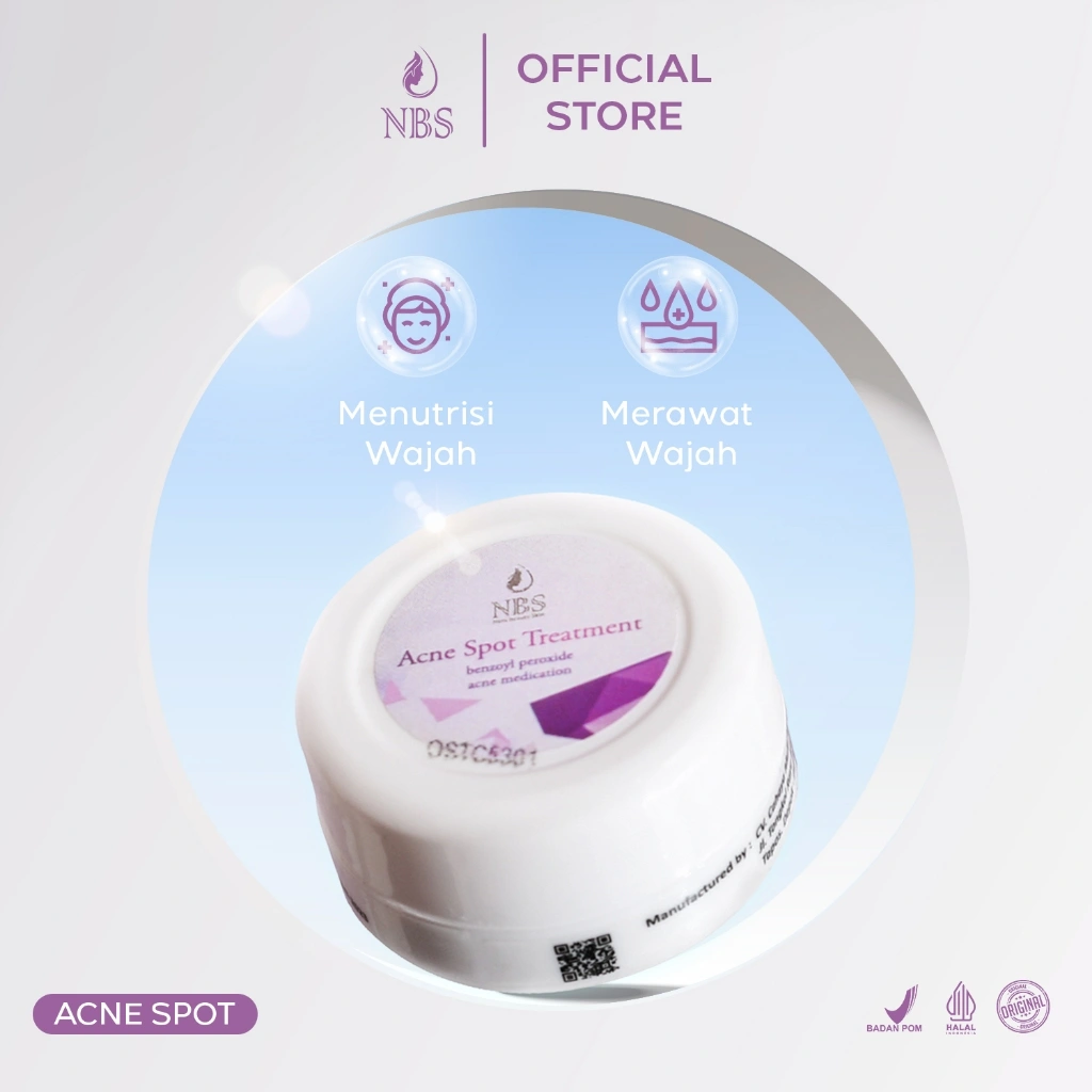 NBS Acne Spot / Totol Jerawat Meredakan Jerawat yang Meradang 5gr