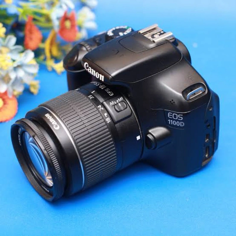 CANON 1100D LENSA KIT FULLSET SIAP PAKAI