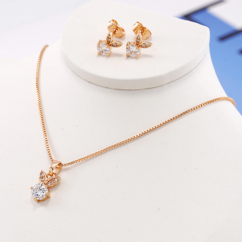Hyl Jewelry 119S  Set Perhiasan Anak Titanium Emas Lapis Terbaru Anti Karat Muda 24k