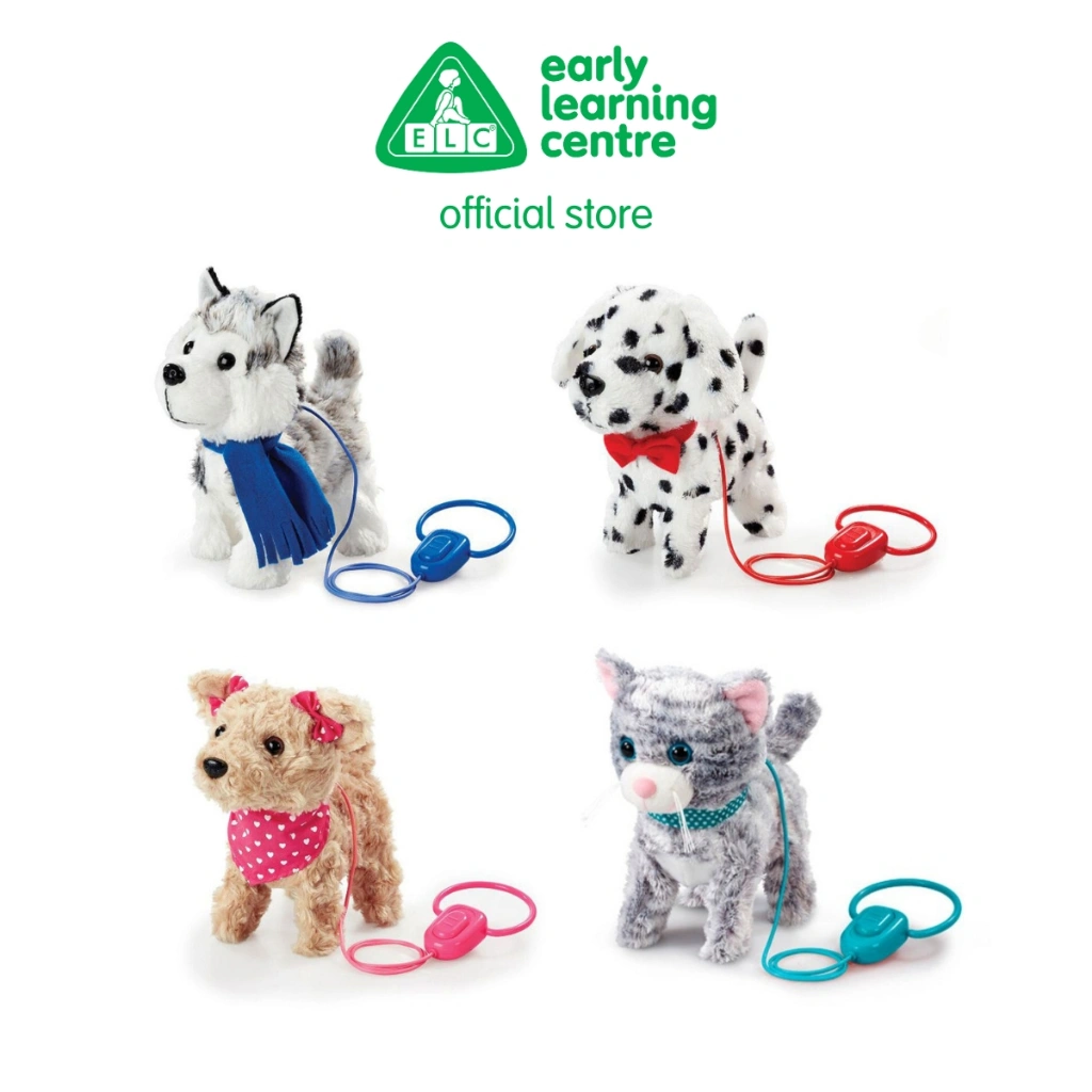 Addo Pitter Patter Pets Walk Along - Mainan Boneka Hewan Interaktif