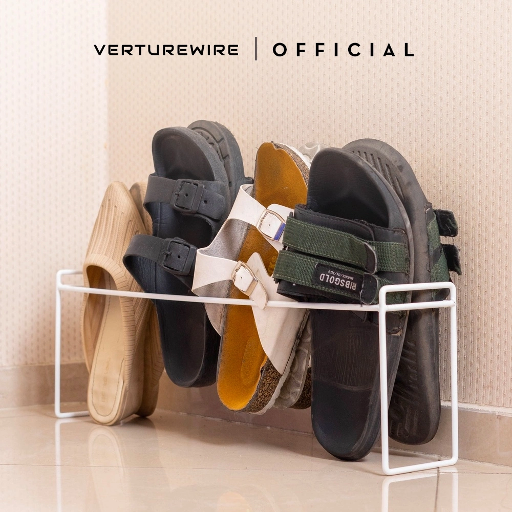 Verturewire Rak Sepatu Besi Minimalis / Shoe Rack Minimalist