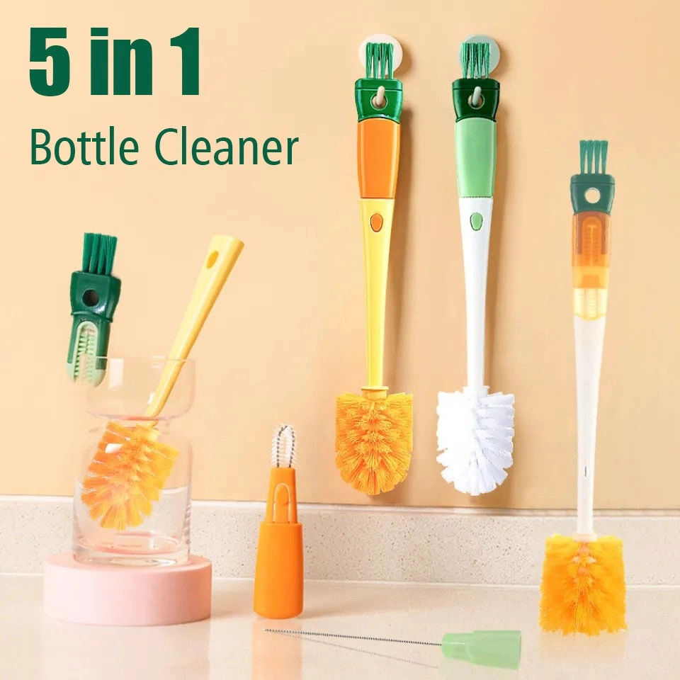 Sikat Pembersih Botol Serbaguna Alat Pembersih Gelas Cangkir Botol Bayi Mug Bottle Brush Cleaner