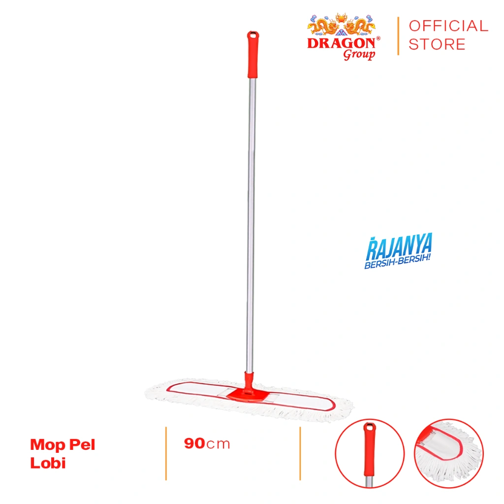 DRAGON Mop Pel Lobi 90 Cm Alat Pembersih Lantai Lobby Duster Cleaning Mop Serbaguna MP233