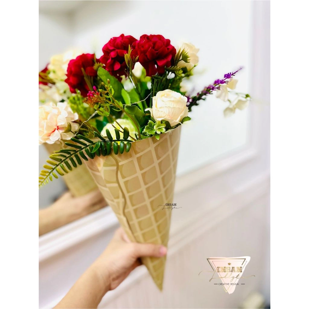 Bucket model ice Cone / Buket Bunga