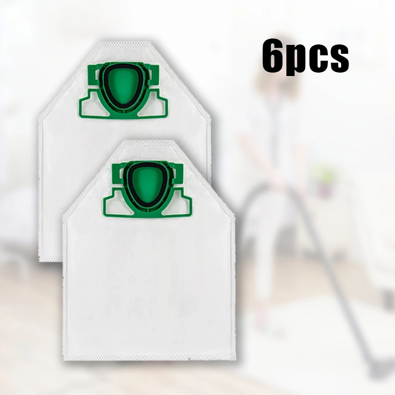 6PCS Universal Kantong Debu Vorwerk Cleaner Kobold Vorwerk Vk200 Fp200 Dust Bag Vacuum Cleaner Kain Non Woven Dapat Dicuci