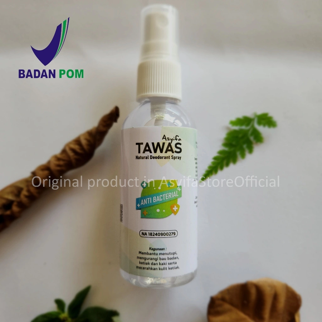 NATURAL DEODORANT SPRAY / ASYIFA TAWAS SPRAY / TAWAS DEODORANT SPRAY / TAWAS SPRAY