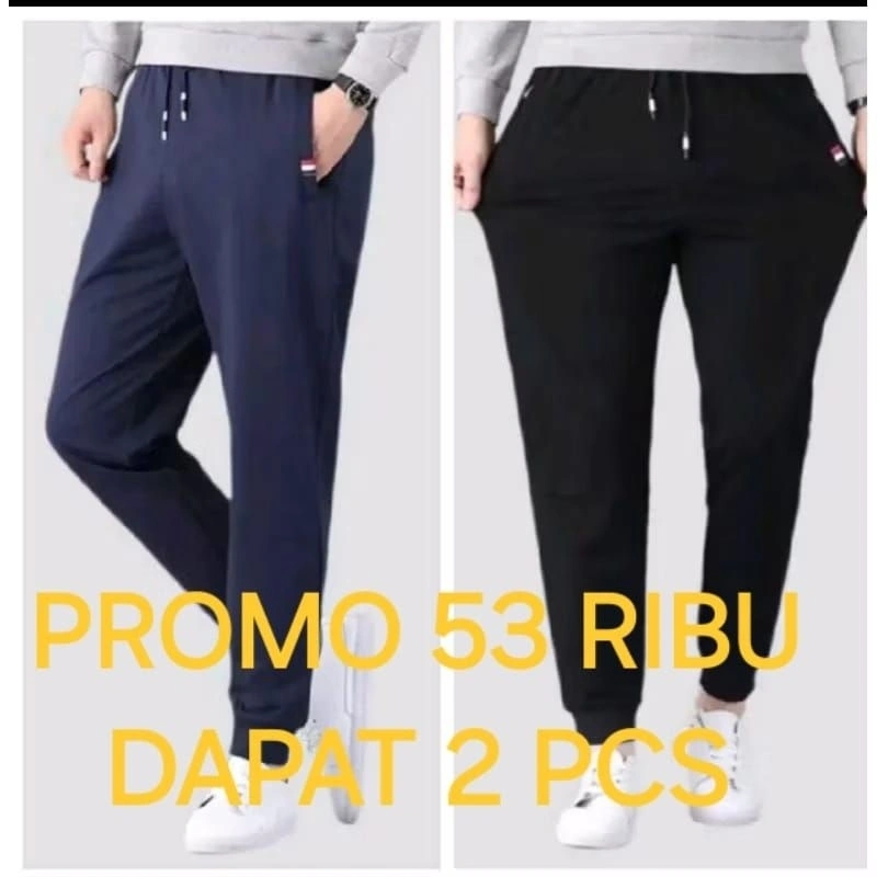 CELANA JOGGER TRAINING PRIA/WANITA, DEWASA (54 RIBU DAPAT 2 PCS)