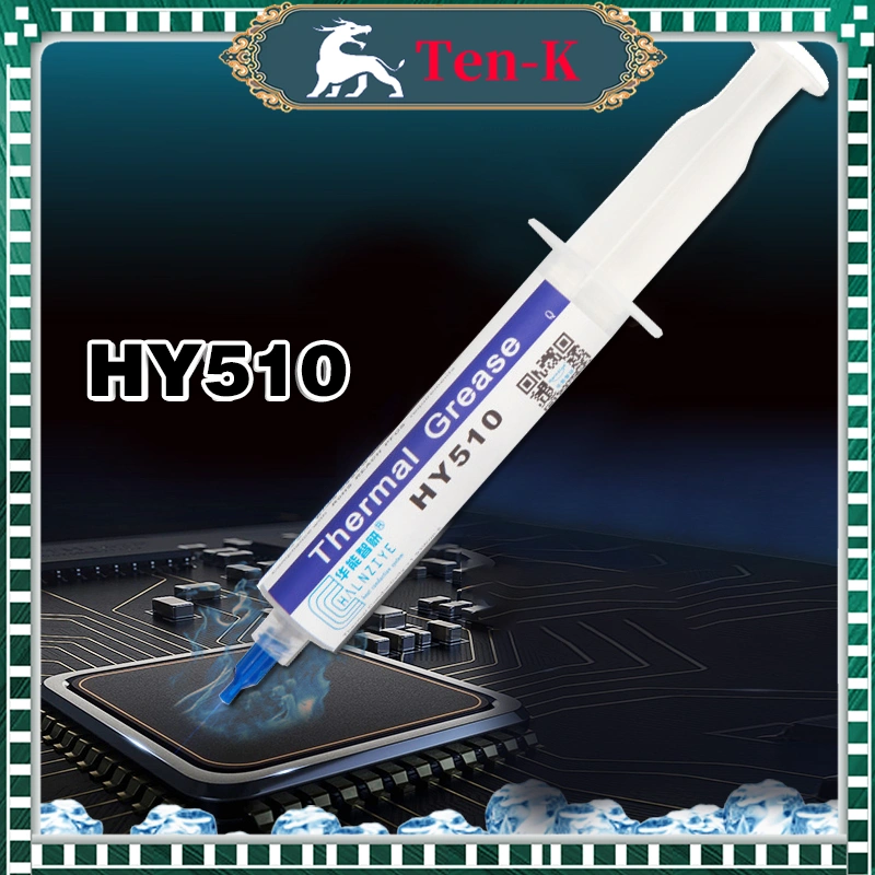 HY510 Pasta Suntik Prosesor Thermal Paste Processor Pendingin Chipset Process Thermal Grease