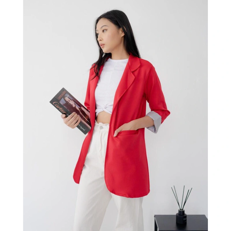 BLAZER WANITA KOREA BLAZER KOREA SET PANJANG FORMAL MURAH BLEZER WANITA KOREA BLEZER KEKINIAN MURAH