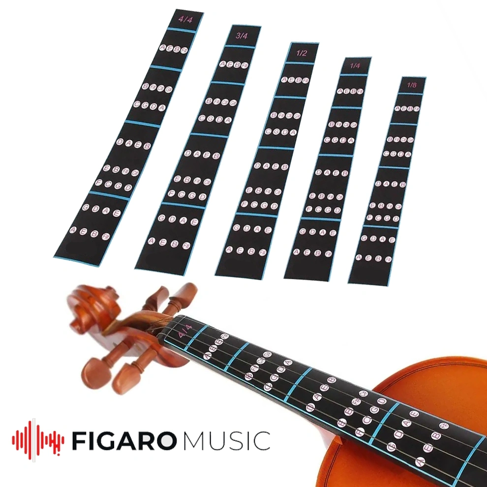 Violin sticker fingerboard / stiker fingerboard biola