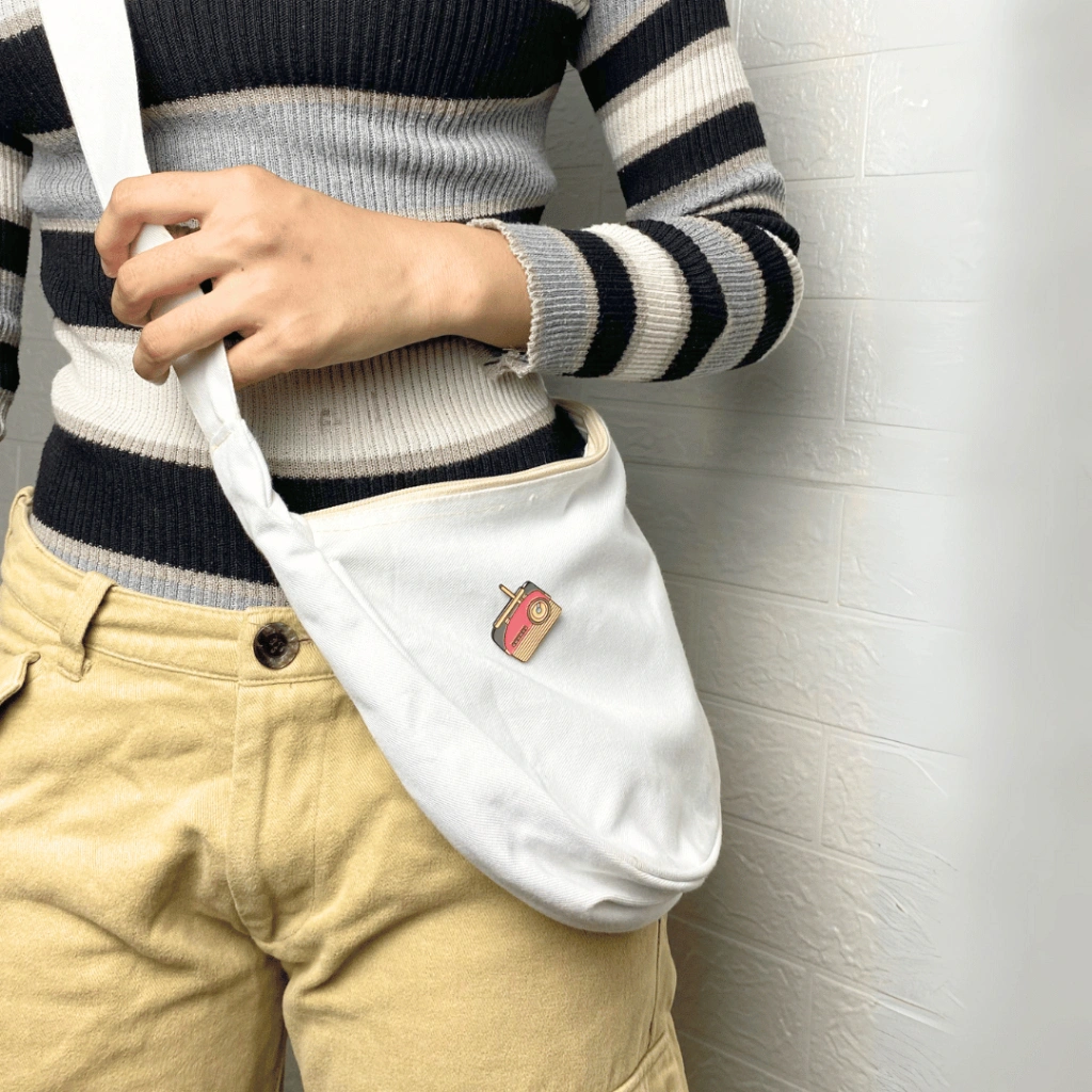 DiaryLabs ~ SICKLE CANVAS BAG TAS SELEMPANG KANVAS SLING BAG CANVAS