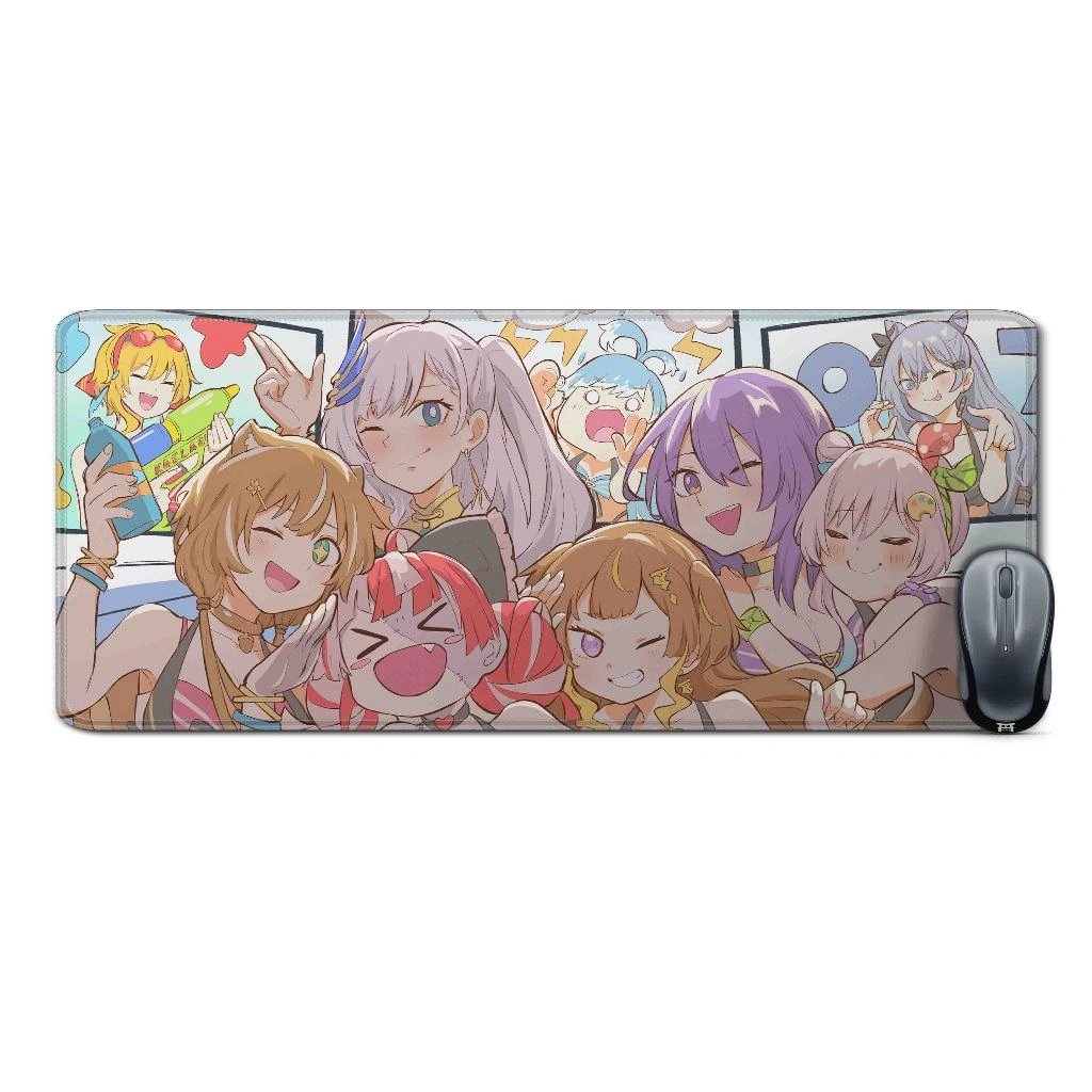 Deskmat mousepad extended anime vtuber	HOLOLIVE INDONESIA ALL MEMBER	-	HOLO ID	material Rubber