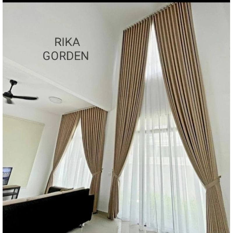 Gordeng Blackout Minimalis Premium Murah Gordeng jendela Pintu Khusus Ukuran Tinggi