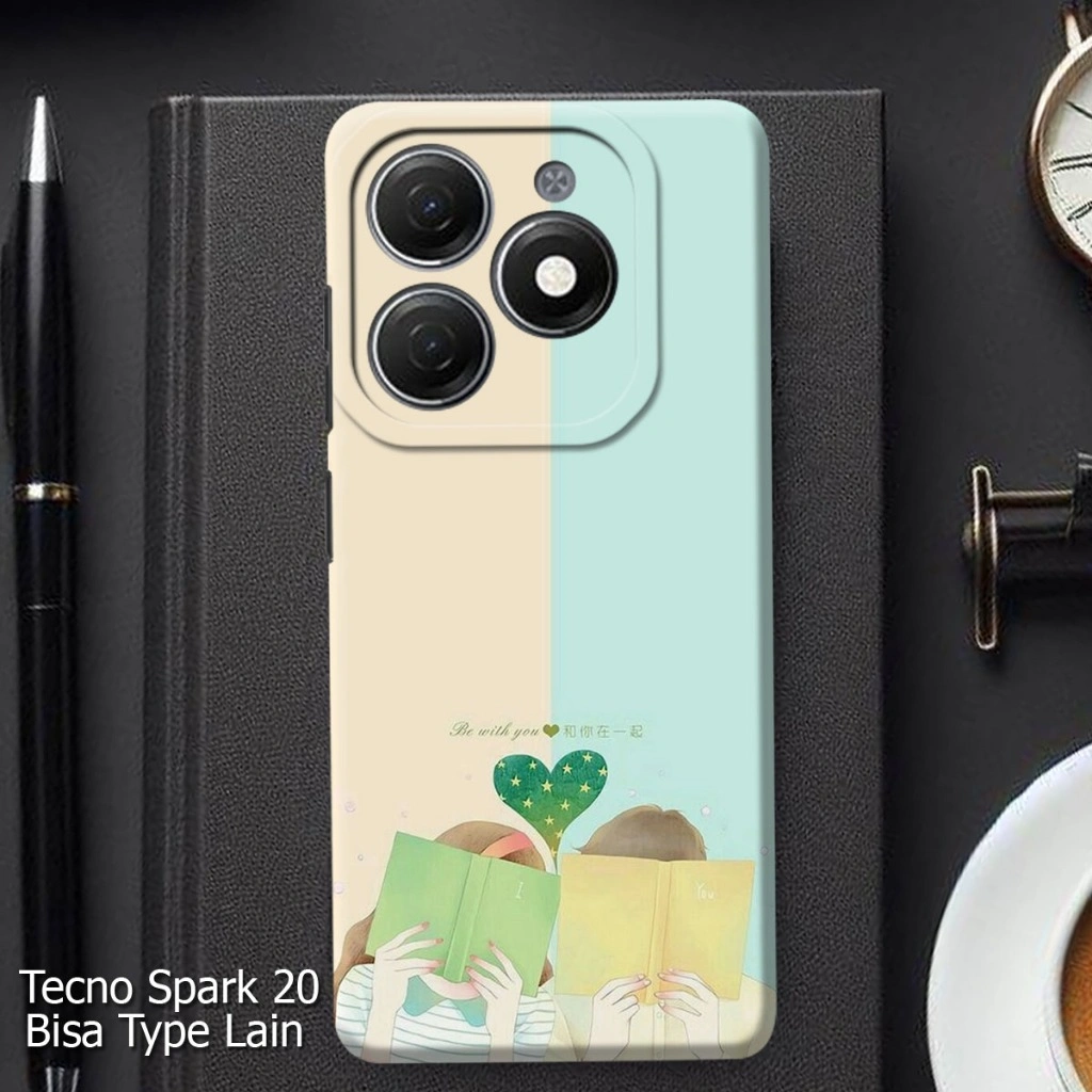 Kaikana Case Tecno Spark 20 karakter Motif Lucu case handphone- fashion case - softcase - hard case - cassing hp - case hp - silikon hp -kondom hp- case & cover hp - kasing hp - Casing smartphone - MzRapi34