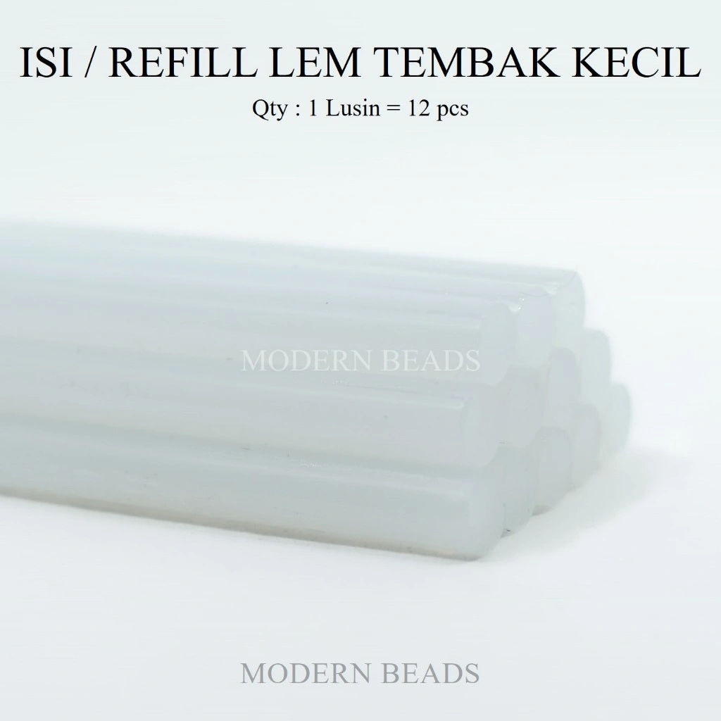 [LUSIN] Isi / Refill Lem Lilin Tembak Kecil / Lem Bakar Kecil / Glue Gun Kecil Panjang 20 cm
