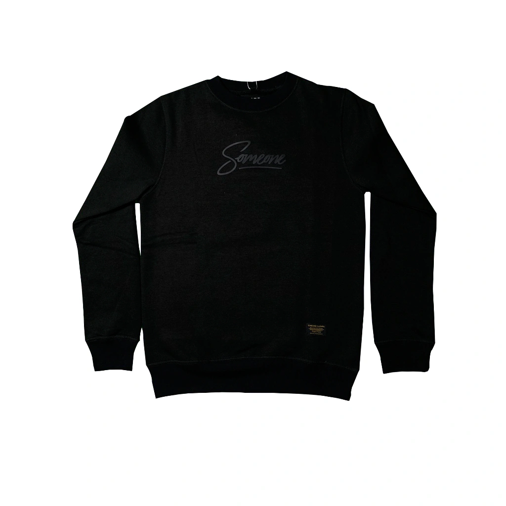Someone Sweater Crewneck Black 251CN