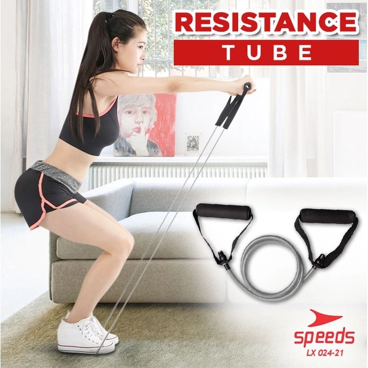 Speeds Resistance Tube Long Elastic Resistance Band Alat GYM 024-21