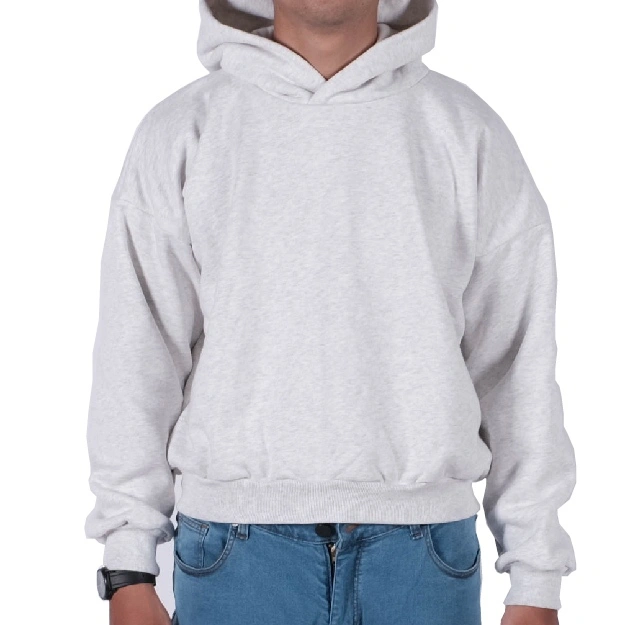 KRIEG Sweater Hoodie Boxxy GSM330 COTTON FLEECE Jumper Basic Crop Oversize Pria Wanita