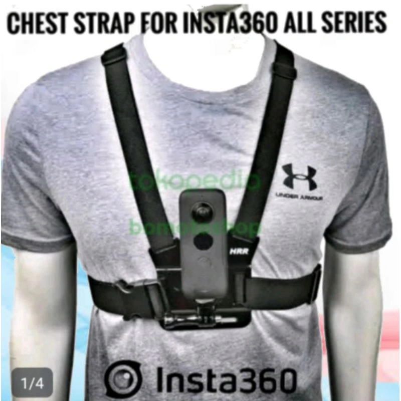 Chest Strap band for Insta360 Semua Tipe (Tali Strap Dada)