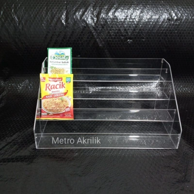 Acrylic display bumbu/rak bumbu akrilik